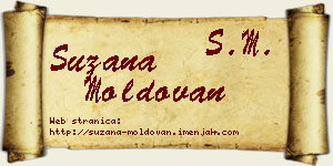 Suzana Moldovan vizit kartica